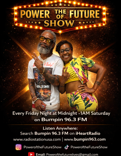 Powwah and Phucah | The Power of The Future Show | Saturday at 12 Midnight